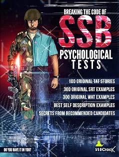 Cover of Breaking The Code of SSB Psychological Tests - SSB Interview (TAT/WAT/SRT/SD)
